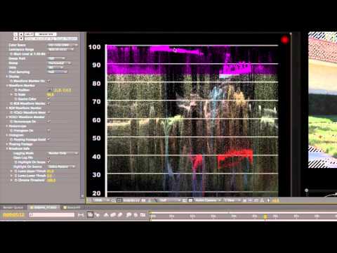 Log Broadcast Safe Colors with BCC Videoscope