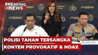 Download lagu 🔴BREAKING NEWS - Polda Metro Jaya Ungkap Sindikat Konten Provokatif & Hoax mp3