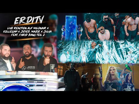 ErdiTv Live Reaction auf Milonair x Kollegah x Seyed, Majoe x Silva feat. Farid Bang Teil 2