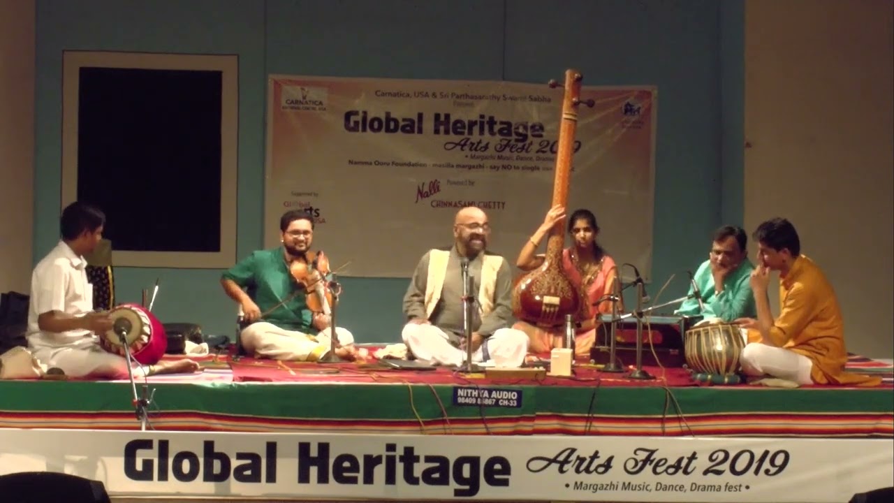 Carnatic Music Concert l Ramanukku Mannan Mudi l Sriram Parasuram  l Global Heritage 2019