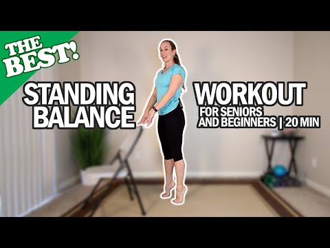 Standing Balance Workout for Seniors and Beginners for Muscle Strength
