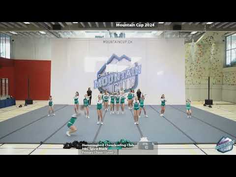 Mountain Cup 2024 - 51 - Hummingbird Cheerleading Club - HBC Spirit Black - Primary Cheer - L2