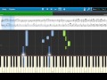 [Tokyo ghoul] OP Unravel Piano Synthesia ...