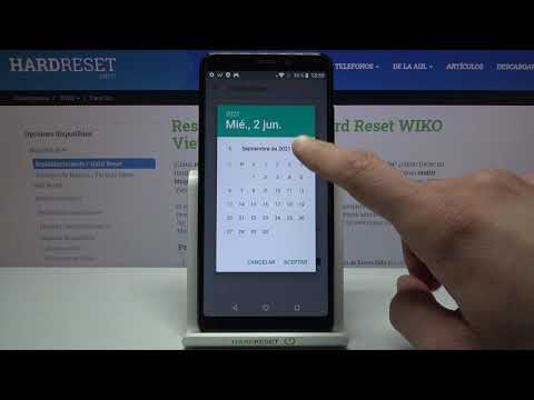 Cómo cambiar fecha y hora en WIKO View Go - configurar fecha y hora
