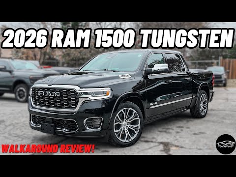 Thumbnail for 2026 RAM 1500 TUNGSTEN! | *Full Walkaround Review* | The Most LUXURIOUS Truck Ever?! by Full-size, video, Jeep, Car, Truck, Van, vide