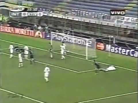 Inter 2:1 Dynamo Kyiv. UCL 2003/04