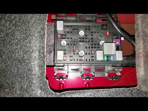 2006 Chevy Malibu Starter Relay & Fuse, Fuel Pump Relay & Fuse Location