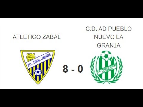 1 TIEMPO PARTIDO JUVENILES ATLETICO ZABAL 8. PUEBOL NUEVO LA GRANJA 0