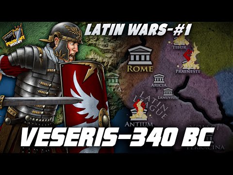 BATTLE OF VESERIS 340 BC--LATIN WAR DOCUMENTARY--PINPOINT HISTORY