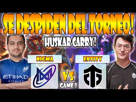 NIGMA GALAXY VS ENTITY BO3[GAME 3]ELIMINACIÓN- ATF, SUMAIL VS WATSON - BETBOOM XMAS SHOW-DOTA 2