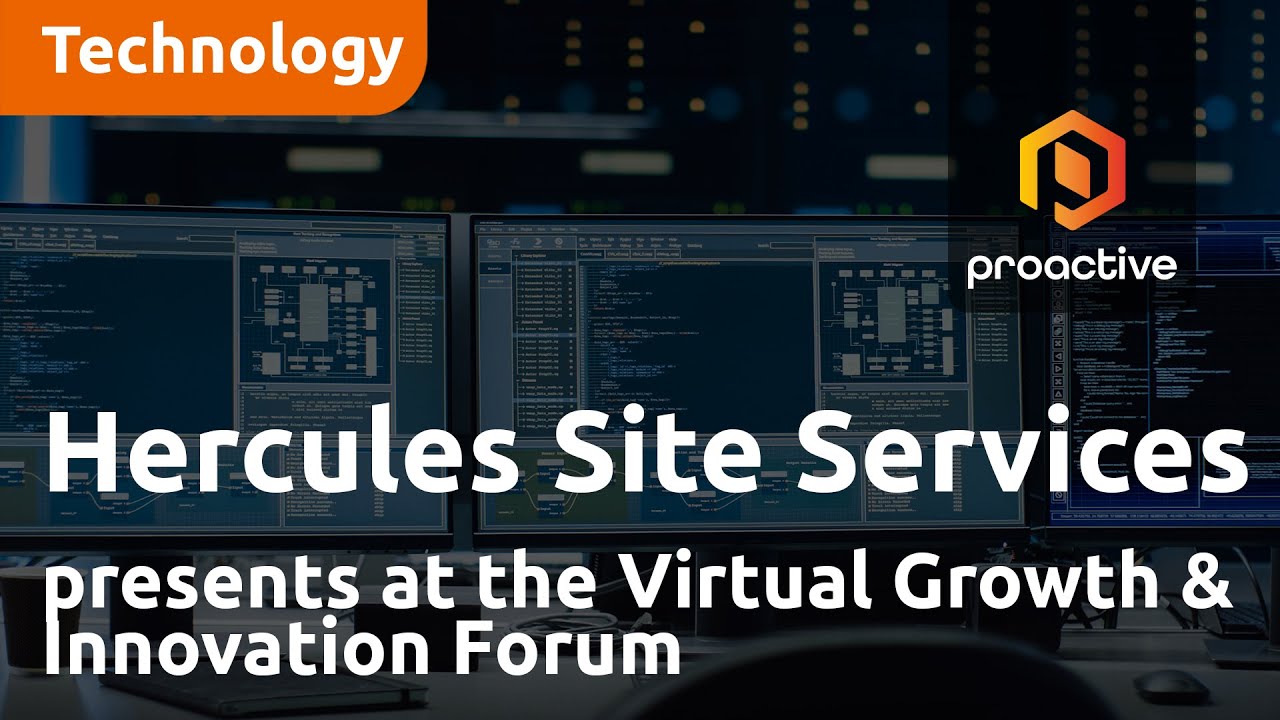 Hercules Site Services presents at the Virtual Growth & Innovation Forum