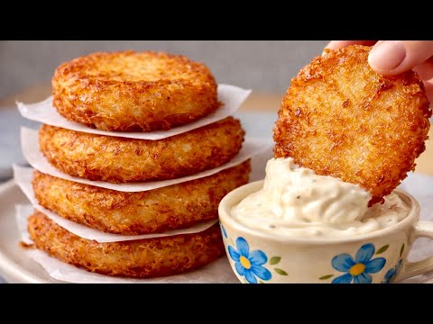 These are the best homemade potato pancakes I've ever had! Just grate the potatoes.🥔