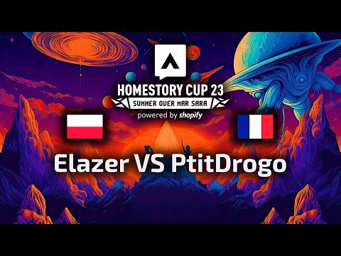 Elazer VS PtitDrogo ZvP HomeStory Cup XXIII Day 2 Group Stage polski komentarz