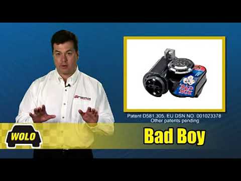 Wolo Bad Boy Compact Air Horn Model# 419