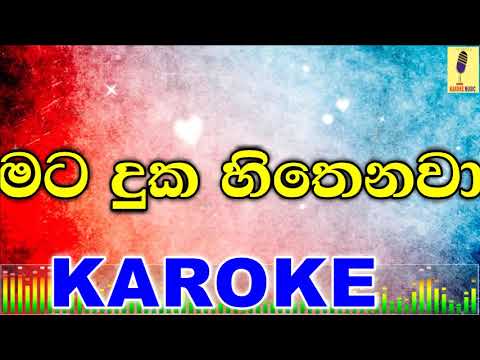 Mata Duka Hithenawa - Roshan Fernando Karoke Without Voice