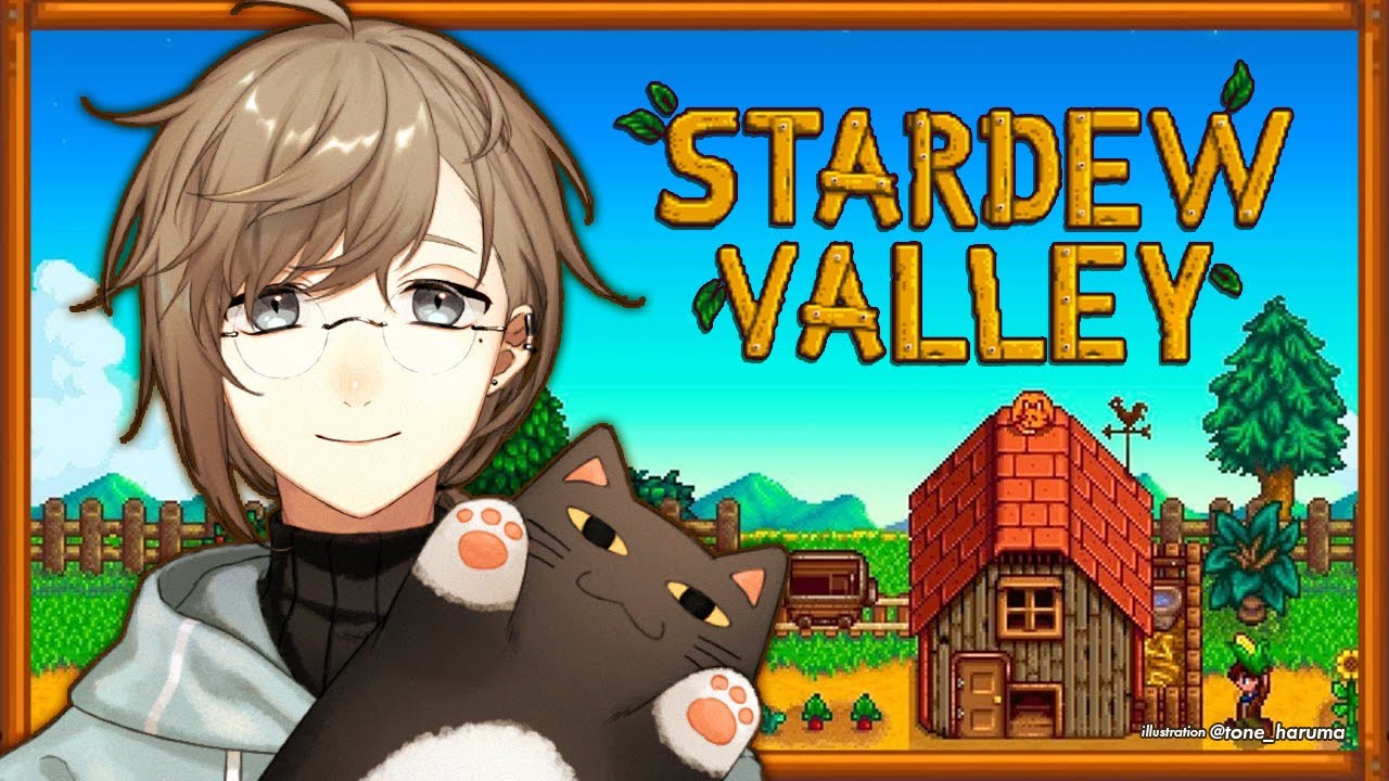 Stardew Valley #3 | 1年目春 もう終わるのか春は果たして 【にじさんじ/叶】