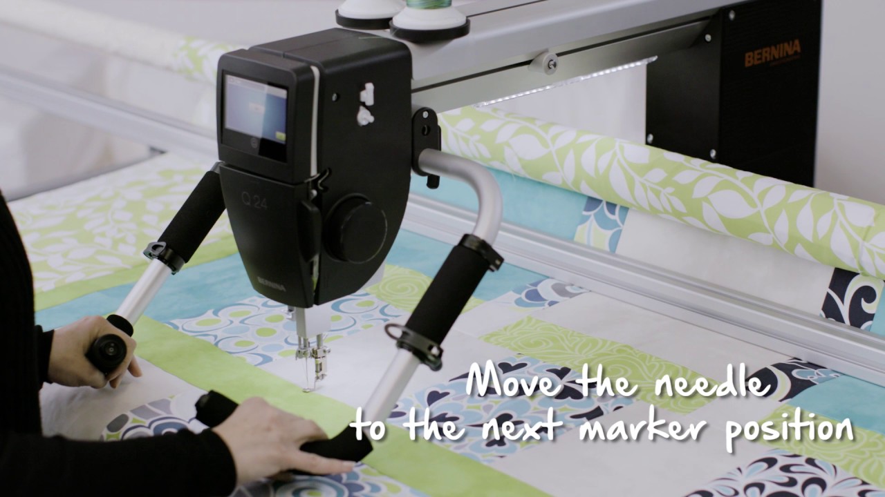 BERNINA Qmatic Longarm Quilting Automation System BERNINA
