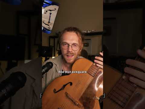 80 Year Old Guitar vs New Guitar, which do you prefer? #musicproduction #guitar