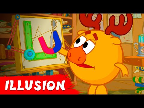 KikoRiki 2D | Best episodes about Illusions | Cartoon for Kids