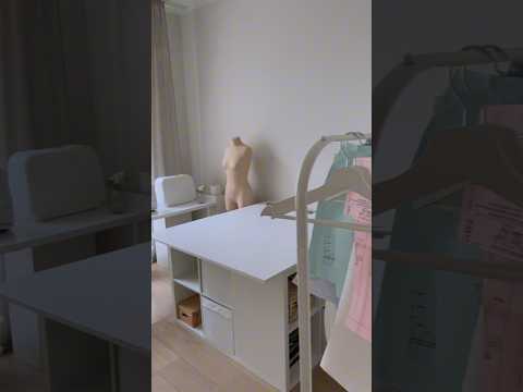 Moved to a new sewing space! 🤍🪡