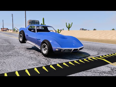 Spike Strip High Speed Crashes #68 – BeamNG Drive | CrashBoomPunk