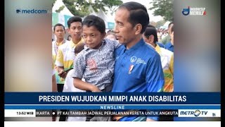 Keinginan Adul Bertemu Jokowi Terwujud