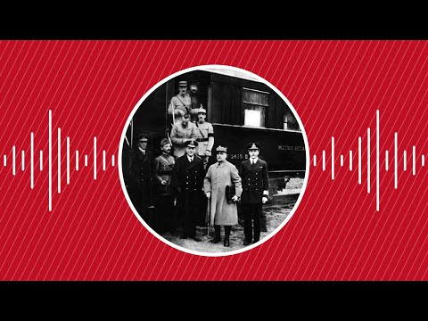 1918 : La signature de l'armistice dans un wagon-restaurant