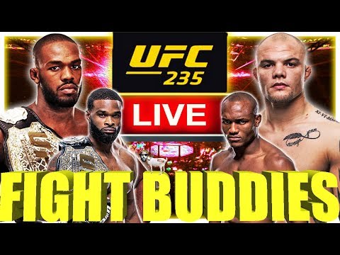 🔴UFC 235 JONES VS SMITH + WOODLEY VS USMAN LIVE FIGHT REACTION! + GIVEAWAY!