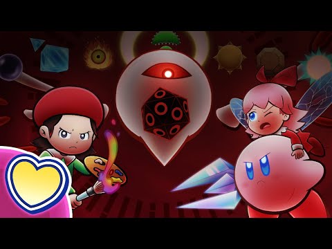 Adeleine and Ribbon Speedart - Kirby 64: The Crystal Shards - Project Dream