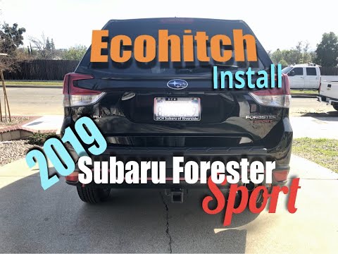 Torklift Ecohitch Install 2019 Subaru Forester Sport