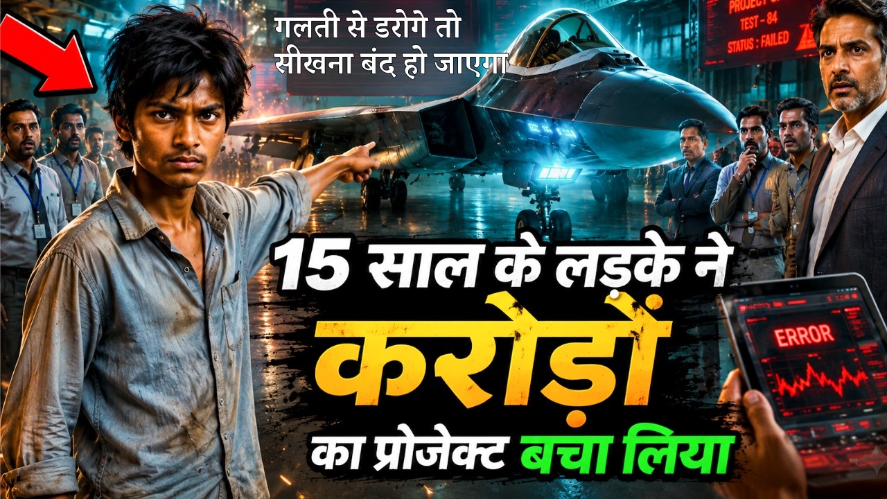15 साल के लड़के ने करोड़ों का प्रोजेक्ट बचा लिया | Jab Top Engineers Haar Gaye | 👀😱