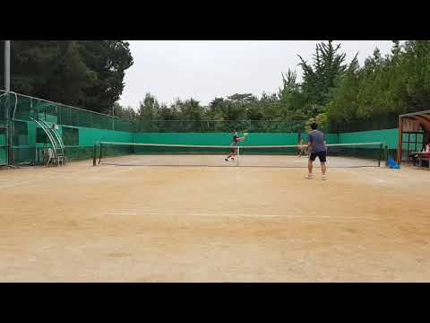 201003 한남테니스 번개 병더러, 도리치 vs 도미니크홍, 게스트 2