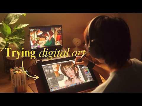 Learning Digital Art in just 7 days/ XP-Pen Artist Ultra 16 