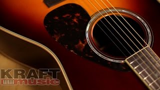 Video thumbnail for Yamaha LL16 ARE Handcrafted Acoustic Guitar Demo by Kraft Music
