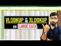How To Apply VLOOKUP And XLOOKUP Formula On Large Data In Excel Hindi Excel