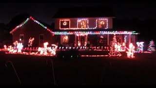 Christmas Lights & Decorations at my Grandparents