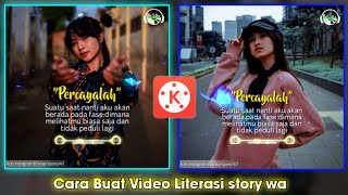 Download lagu 28 | Tutorial Kinemaster #kinemasterediting  Cara Buat Video Literasi Story wa Di Kinemaster mp3
