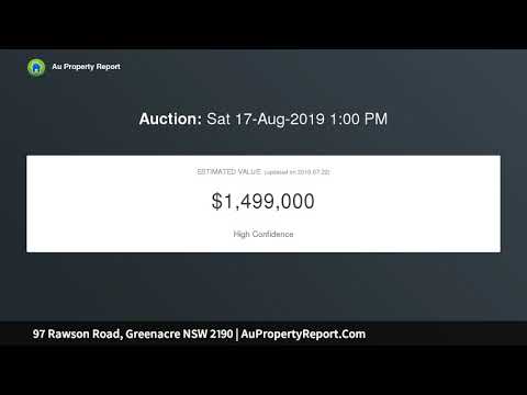 97 Rawson Road, Greenacre NSW 2190 | AuPropertyReport.Com