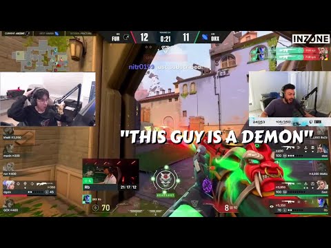 TenZ And Tarik React To DRX Rb Insane 4k | Valorant Champions İstanbul |