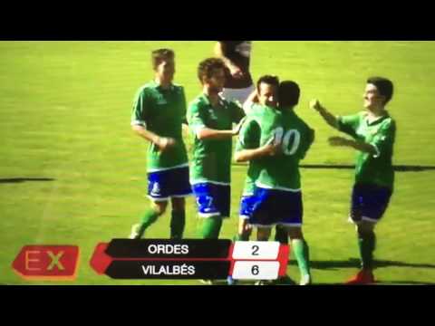 2 goles de Bruno Caballero para Racing Villalbes