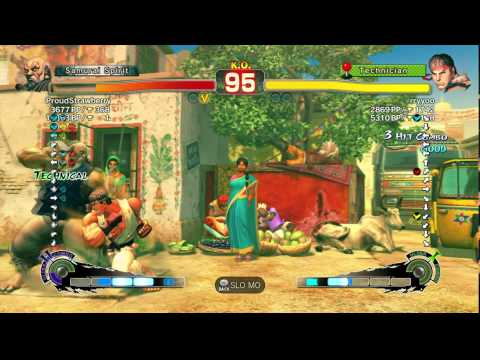USFIV~ Gouken (ProudStrawberry) vs.  Ryu (rryyoo) HD