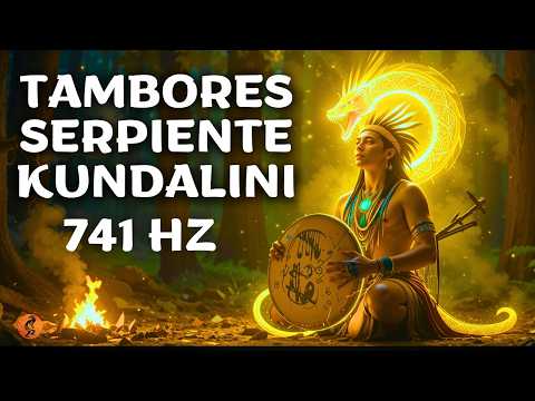 🐍 Trance Chamánico para Despertar Kundalini | Activa tu Fuego Interior con Tambores + 741Hz