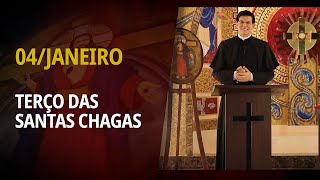 Terço das Santas Chagas | 04 de Janeiro de 2026 | @PadreManzottiOficial