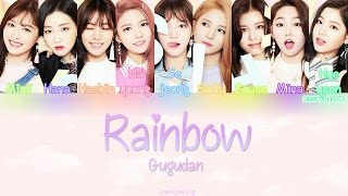 GUGUDAN(구구단)- Rainbow (Color Coded) (HAN/ROM/ENG) Lyrics