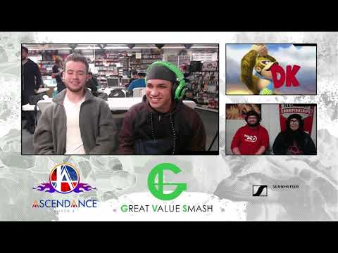 Smash 4: Tea Man (Donkey Kong) V PrinCe~KeX (Fox) - Ascendance 103 Tournament SSB4