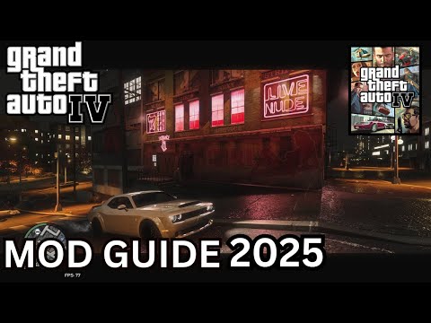 Grand Theft Auto IV 2025 Mod Tutorial PC Rockstar Launcher SKIP!