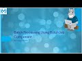 Mule Batch Processing using Batch Job Component (Batch Job Scope)