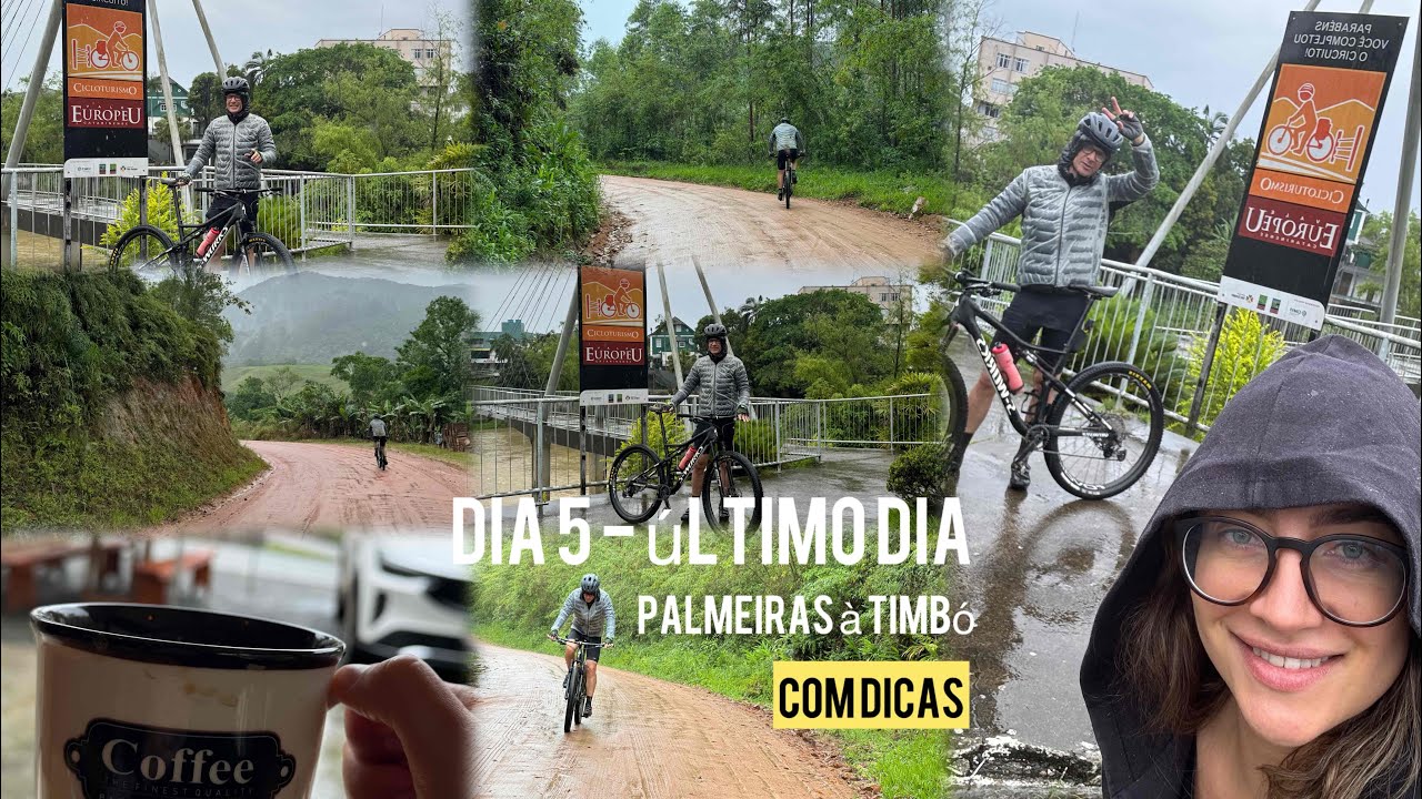 Desafio do Vale Europeu - Dia 5 [Alto Palmeiras à Timbó]