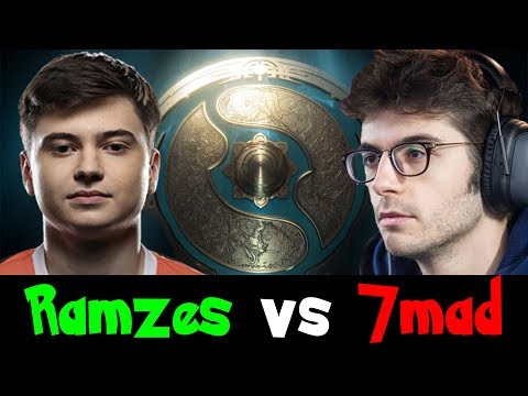 VP.Ramzes666 Wraith King vs OG.7Mad Earthshaker - Eu Pub Dota 2