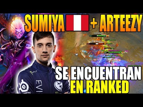 SUMIYA PERUANO SE ENCUENTRA CON ARTEEZY  EN RANKED - DOTAPARTY